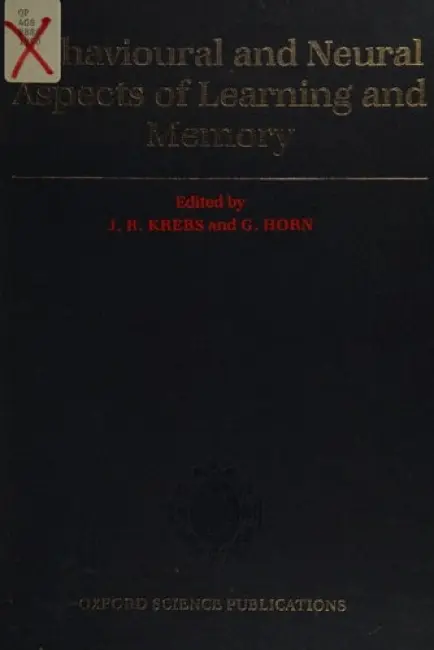 Behavioural and Neural Aspects of Learning and Memory