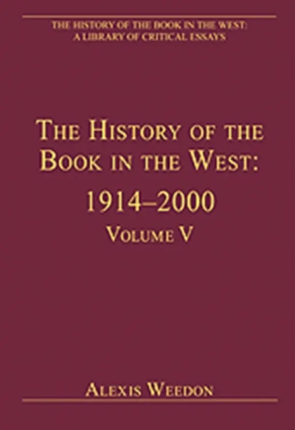 History of the Book in the West: 1914-2000