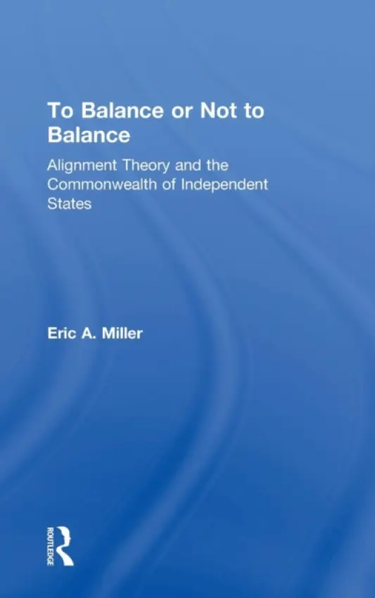 To Balance or Not to Balance - Miller, Eric A.