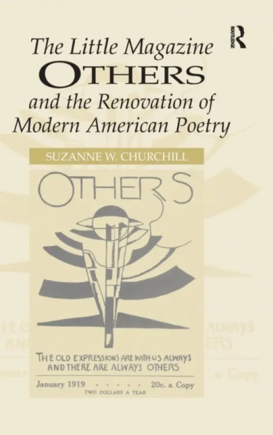 Little Magazine Others and the Renovation of Modern American Poetry - Churchill, Suzanne W.