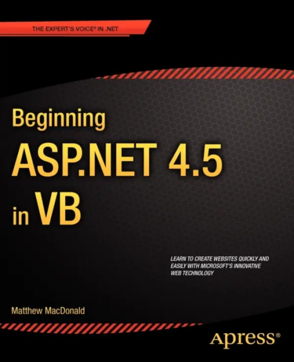Beginning ASP.NET 4.5 in VB - MacDonald, Matthew