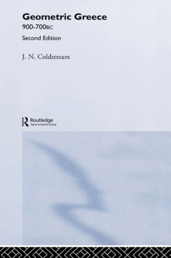 Geometric Greece - Coldstream, J.N.