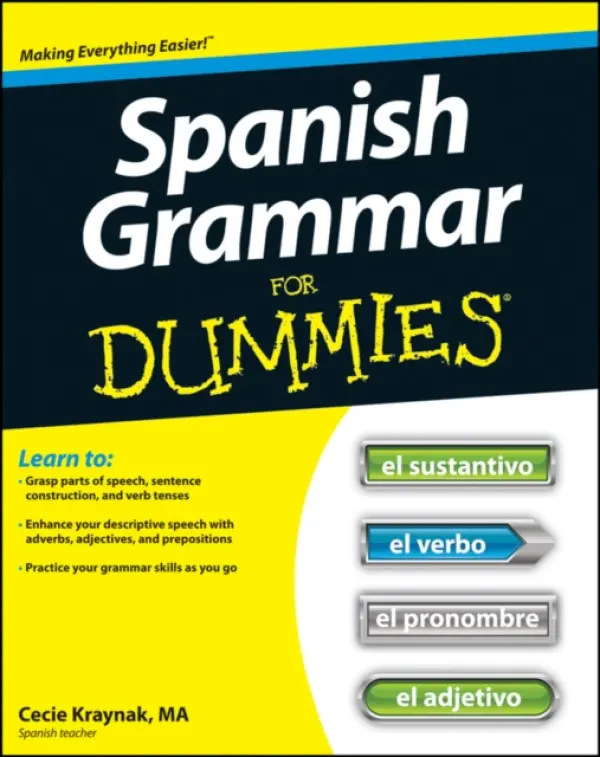 Spanish Grammar For Dummies - Kraynak, Cecie