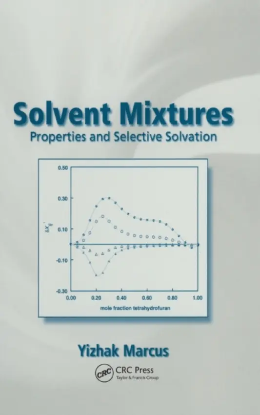 Solvent Mixtures - Marcus, Yitzhak