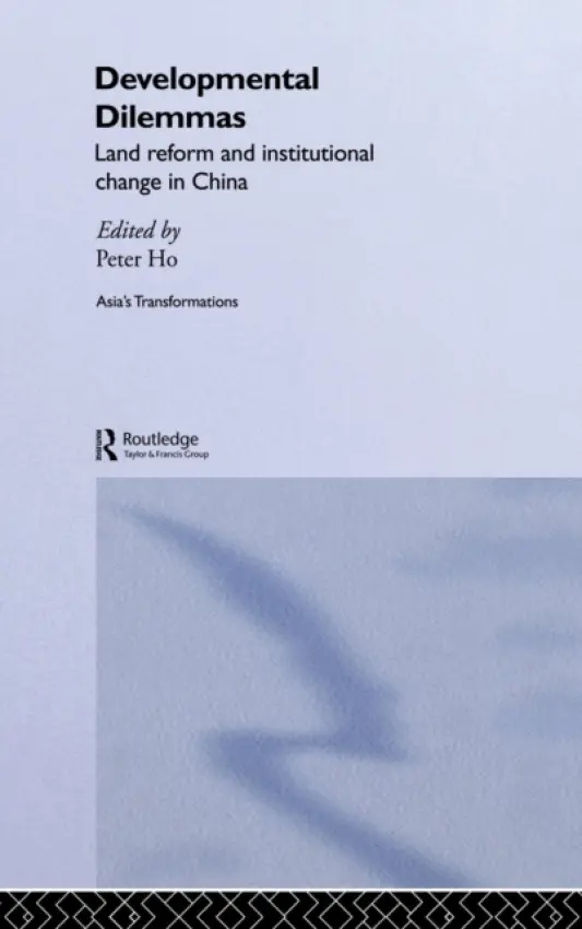 Developmental Dilemmas - Ho, Peter (University of Groningen, the Netherlands)