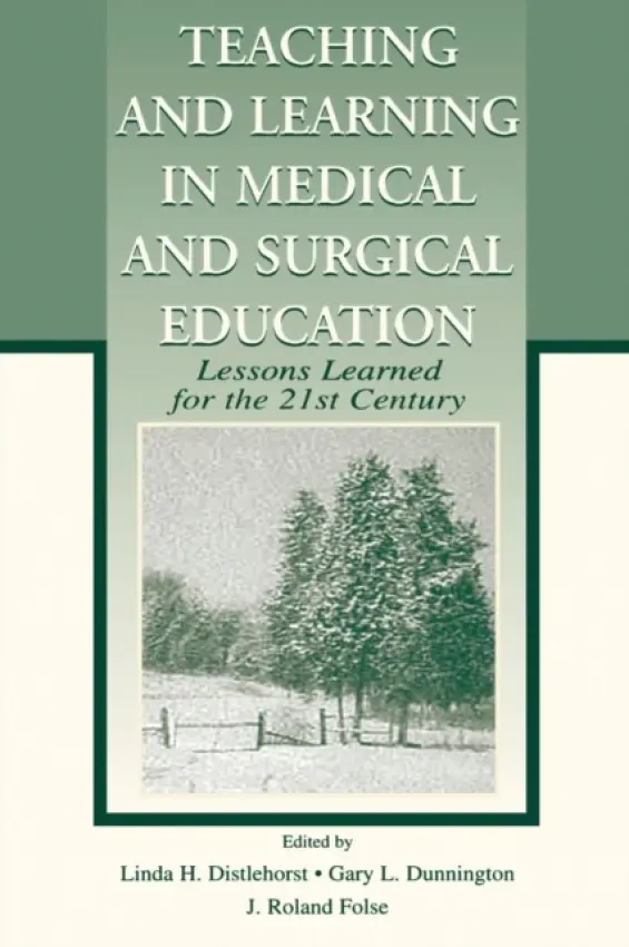 Teaching and Learning in Medical and Surgical Education