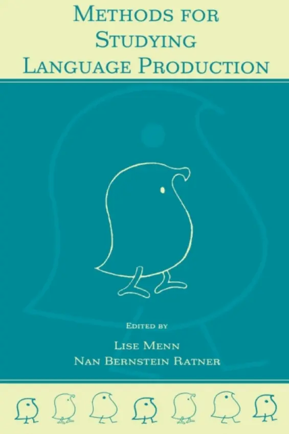 Methods for Studying Language Production