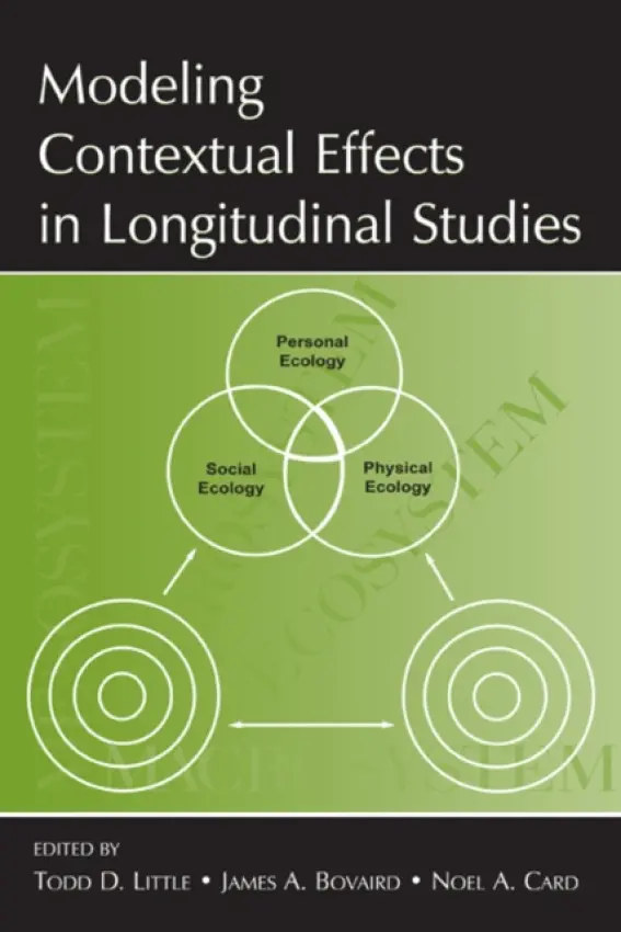 Modeling Contextual Effects in Longitudinal Studies