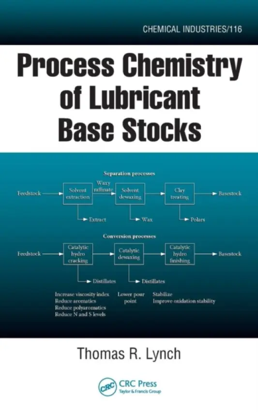 Process Chemistry of Lubricant Base Stocks - Lynch, Thomas R.