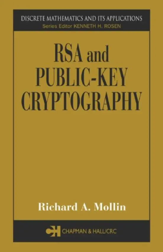 RSA and Public-Key Cryptography - Mollin, Richard A.