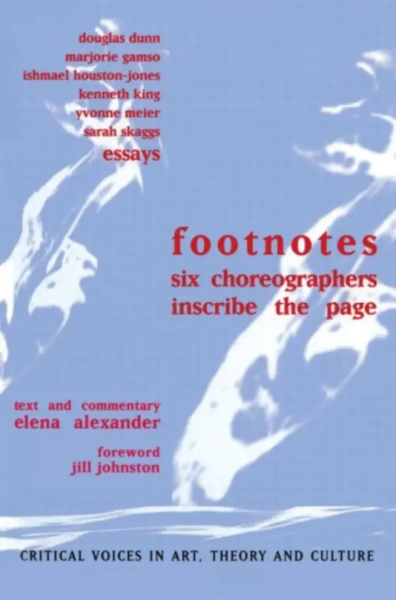 Footnotes - Alexander, Elena a Johnston, Jill a Dunn, Douglas a Gamso, Marjorie a Houston-Jones, Ishmael a King, Kenneth a Meier, Yvonne a Skaggs, Sarah