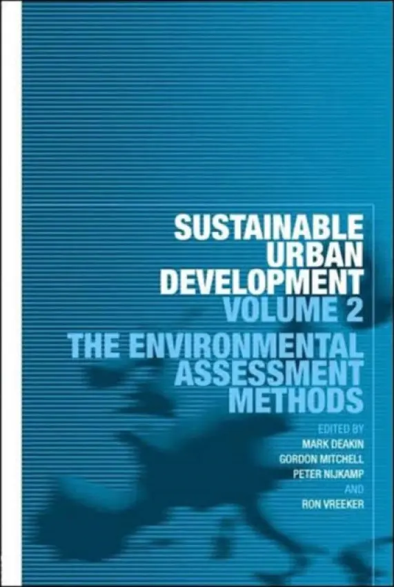 Sustainable Urban Development Volume 2