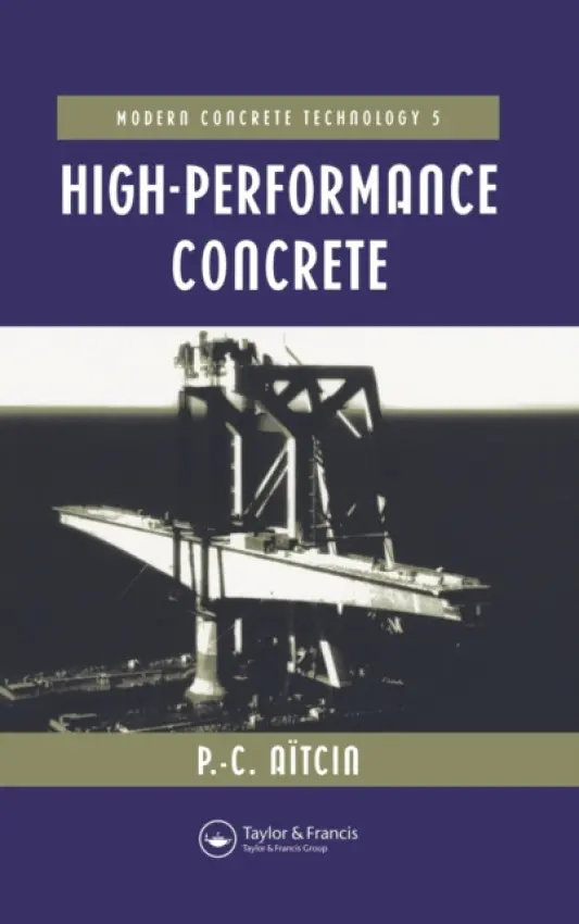 High Performance Concrete - Aitcin, Pierre-Claude