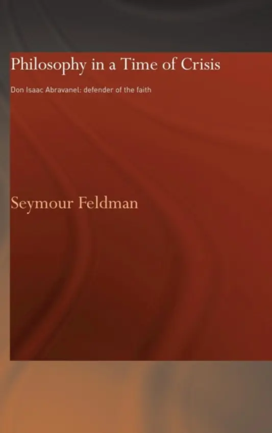 Philosophy in a Time of Crisis - Feldman, Seymour