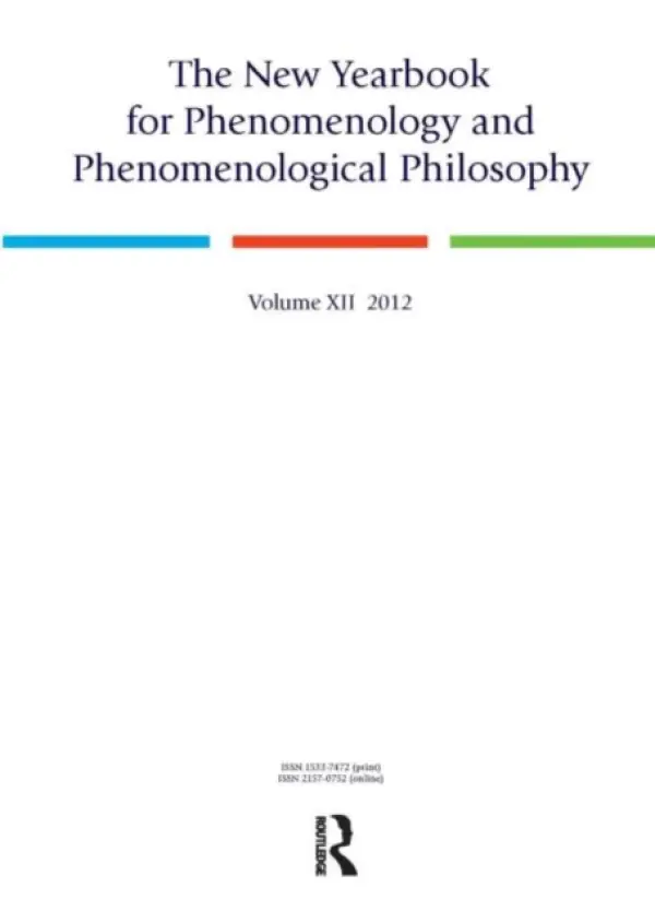 New Yearbook for Phenomenology and Phenomenological Philosophy