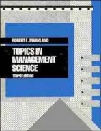 Topics in Management Science - Markland, Robert E.
