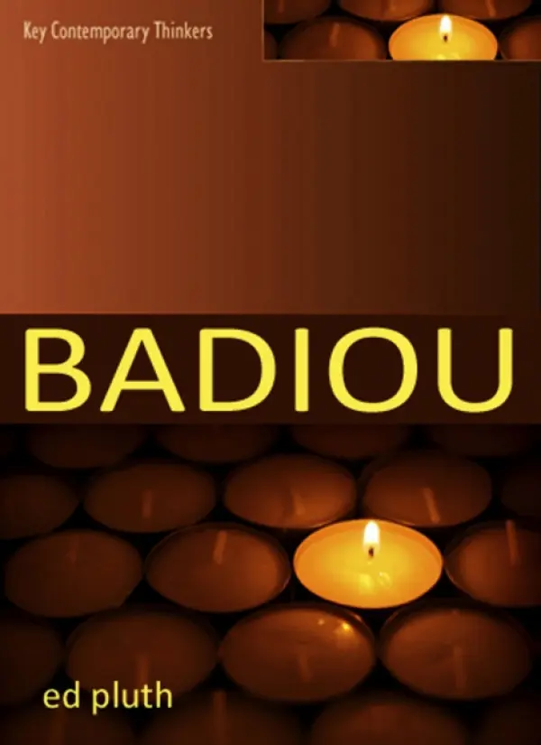 Badiou - Pluth, Ed (California State University, USA)