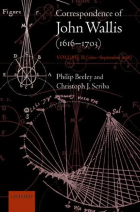 Correspondence of John Wallis (1616-1703) - Beeley, Philip (Westfalische Wilhelms-Universitat, Munster) a Scriba, Christoph (Professor Emeritus, Universitat Hamburg, Germany)
