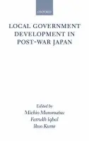 Local Government Development in Post-war Japan