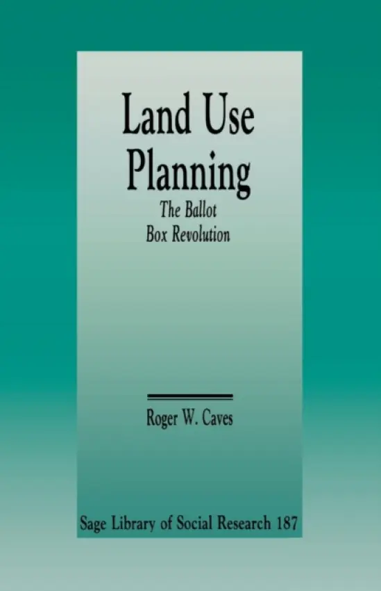 Land Use Planning - Caves, Roger W.