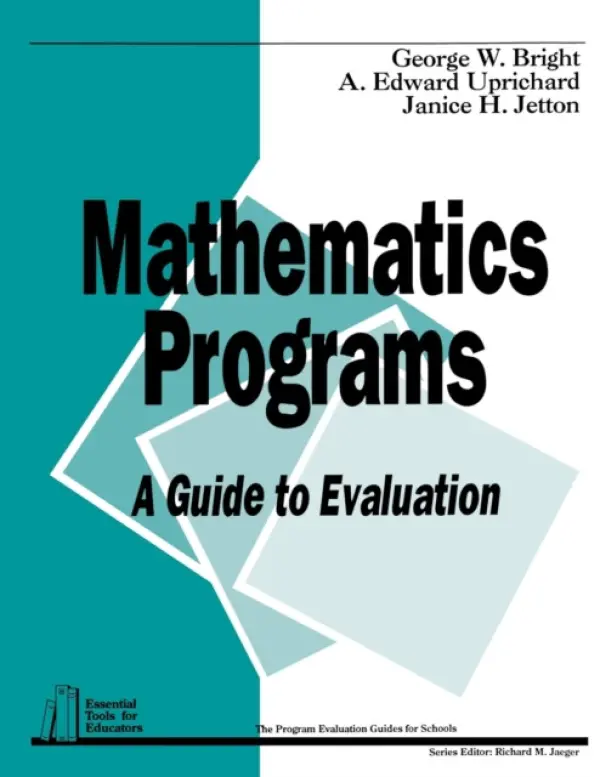 Mathematics Programs - Bright, George W. a Uprichard, A . Edward a Jetton, Janice H.