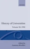 History of Universities: Volume XI: 1992