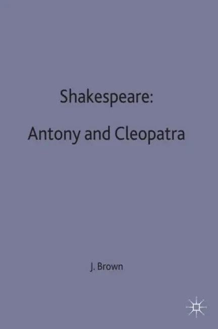 Shakespeare: Antony and Cleopatra - Russell-Brown, John