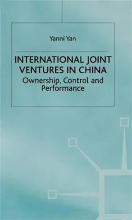 International Joint Ventures in China - Yan, Y.