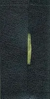 NKJV, Checkbook Bible, Compact, Bonded Leather, Black, Wallet Style, Red Letter - Thomas Nelson