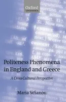 Politeness Phenomena in England and Greece - Sifianou