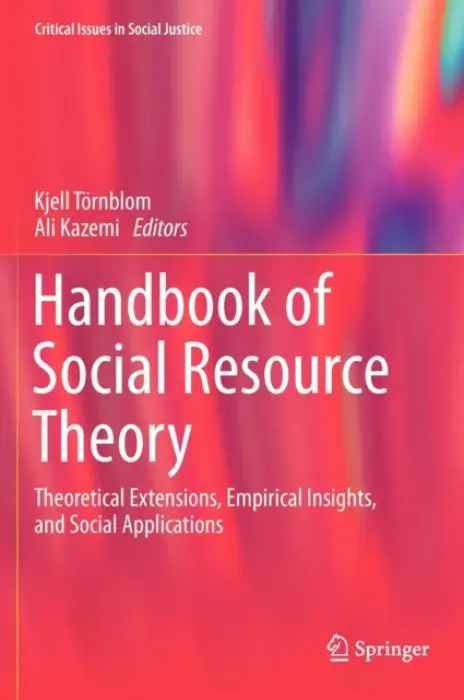 Handbook of Social Resource Theory