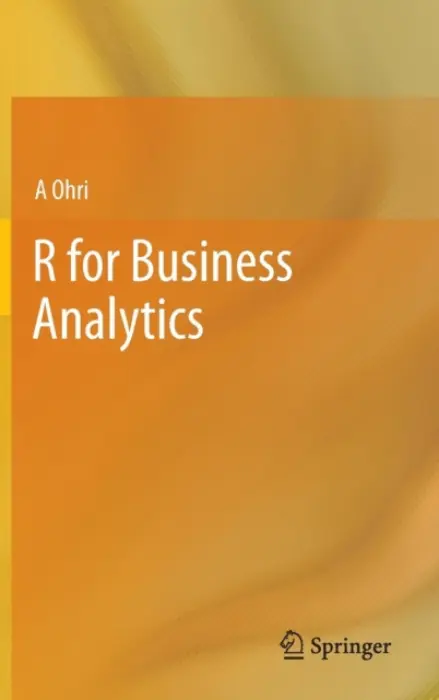 R for Business Analytics - Ohri, A