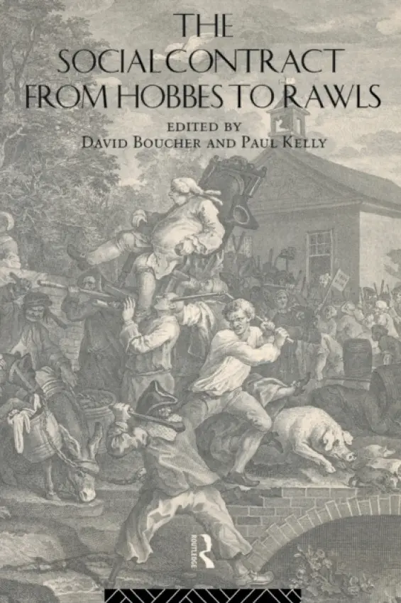 Social Contract from Hobbes to Rawls - Boucher, David a Kelly, Paul