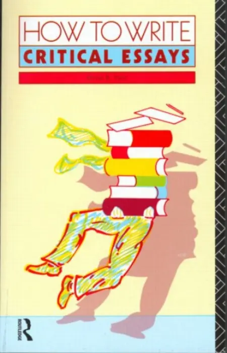 How to Write Critical Essays - Pirie, David B.