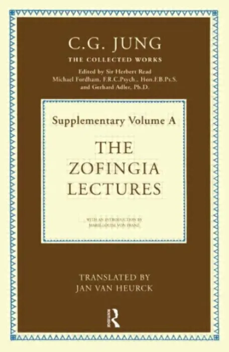 Zofingia Lectures - Jung, C.G.