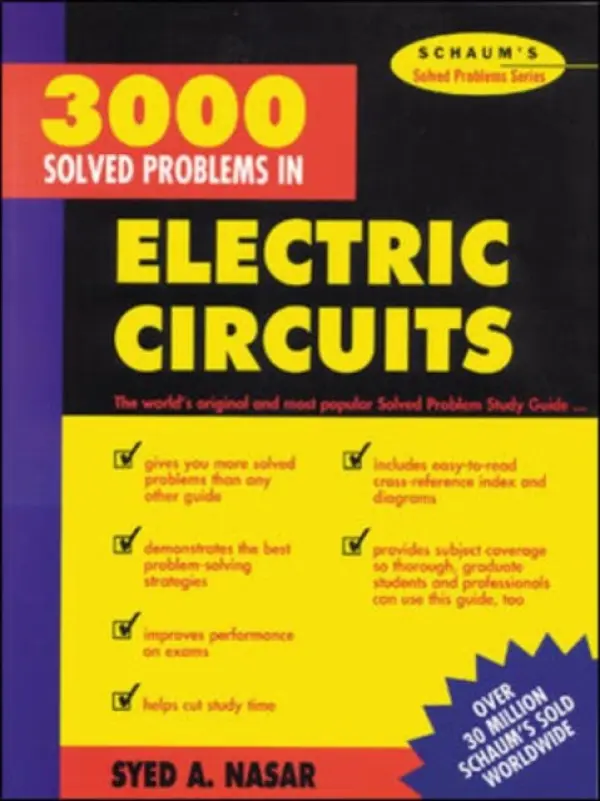 3,000 Solved Problems in Electrical Circuits - Nasar, Syed