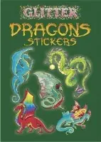 Glitter Dragons Stickers - Shaffer, Christy