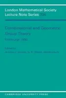 Combinatorial and Geometric Group Theory, Edinburgh 1993