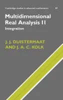Multidimensional Real Analysis II - Duistermaat, J. J. (Universiteit Utrecht, The Netherlands) a Kolk, J. A. C. (Universiteit Utrecht, The Netherlands)