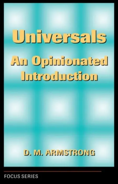 Universals - Armstrong, D. M.