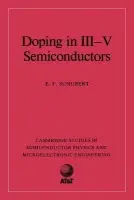 Doping in III-V Semiconductors - Schubert, E. F. (AT a T Bell Laboratories, New Jersey)