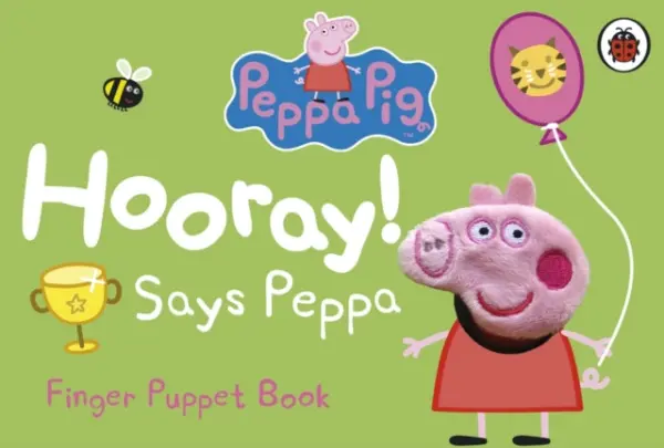Peppa Pig: Hooray! Says Peppa Finger Puppet Book - Peppa Pig