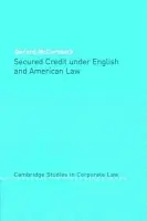Secured Credit under English and American Law - McCormack, Gerard (University of Manchester)