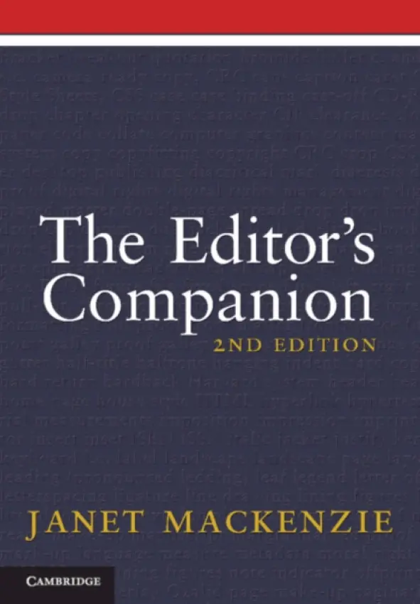 Editor's Companion - Mackenzie, Janet