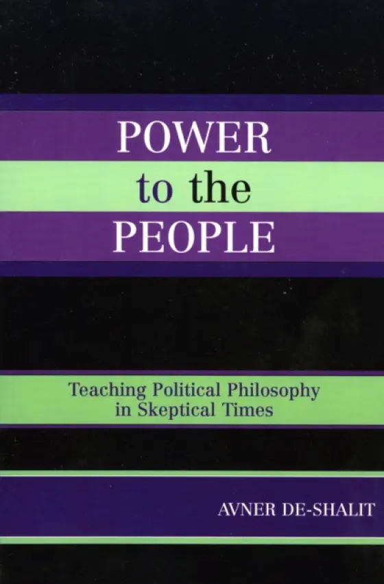 Power to the People - de-Shalit, Avner