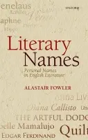 Literary Names - Fowler, Alastair (Professor Emeritus, Professor Emeritus, University of Edinburgh)
