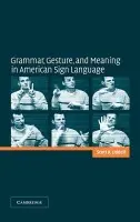 Grammar, Gesture, and Meaning in American Sign Language - Liddell, Scott K. (Gallaudet University, Washington DC)
