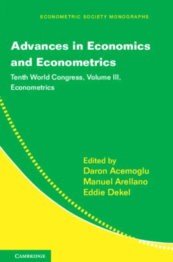 Advances in Economics and Econometrics