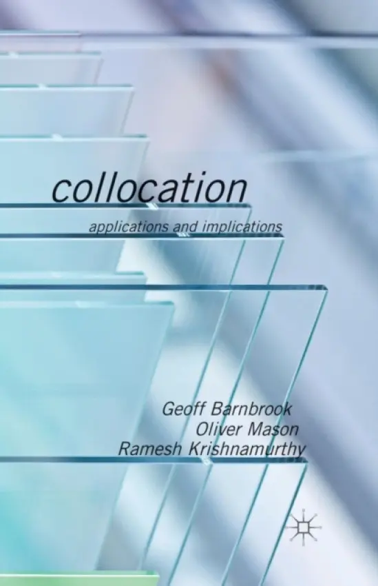 Collocation - Barnbrook, G. a Mason, O. a Krishnamurthy, R.