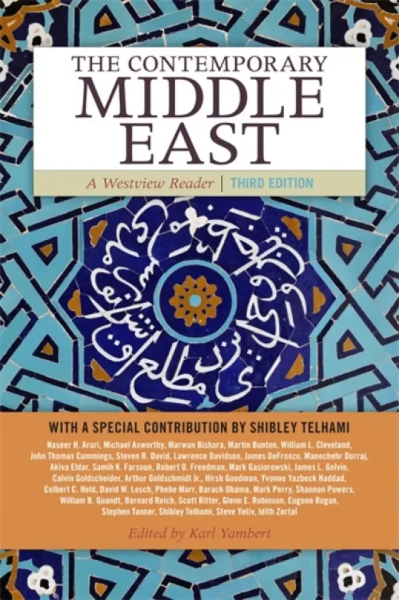 Contemporary Middle East - Yambert, Karl